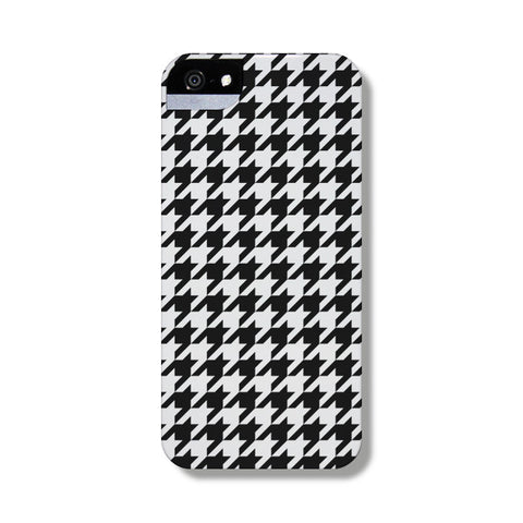 Houndstooth Black