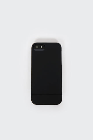 iPhone 5 Slider Case, black soft touch